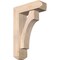 Ekena Millwork Westlake Craftsman Smooth Bracket w/ Offset Brace, Douglas Fir, 5 1/2"W x 16"D x 24"H BKT0604X16X24WTL04SDF - alternate 1